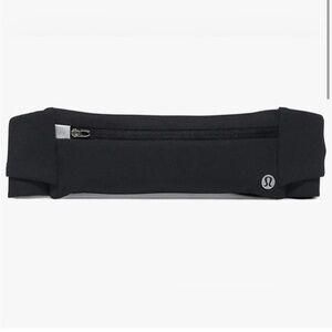 Lululemon Size Large/XL Black Fast and Free Run Belt Athletic Running Workout